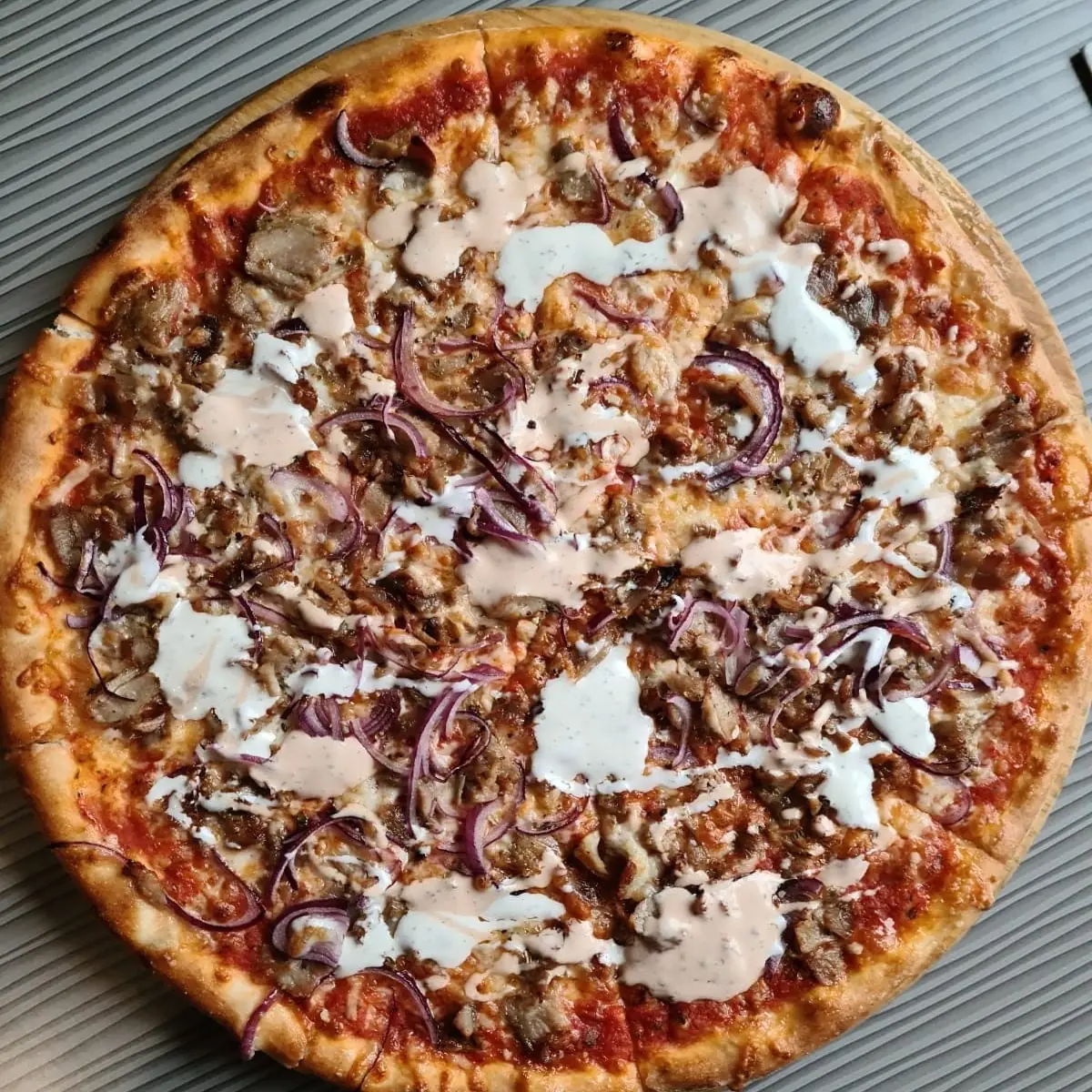 Pizza Spinat