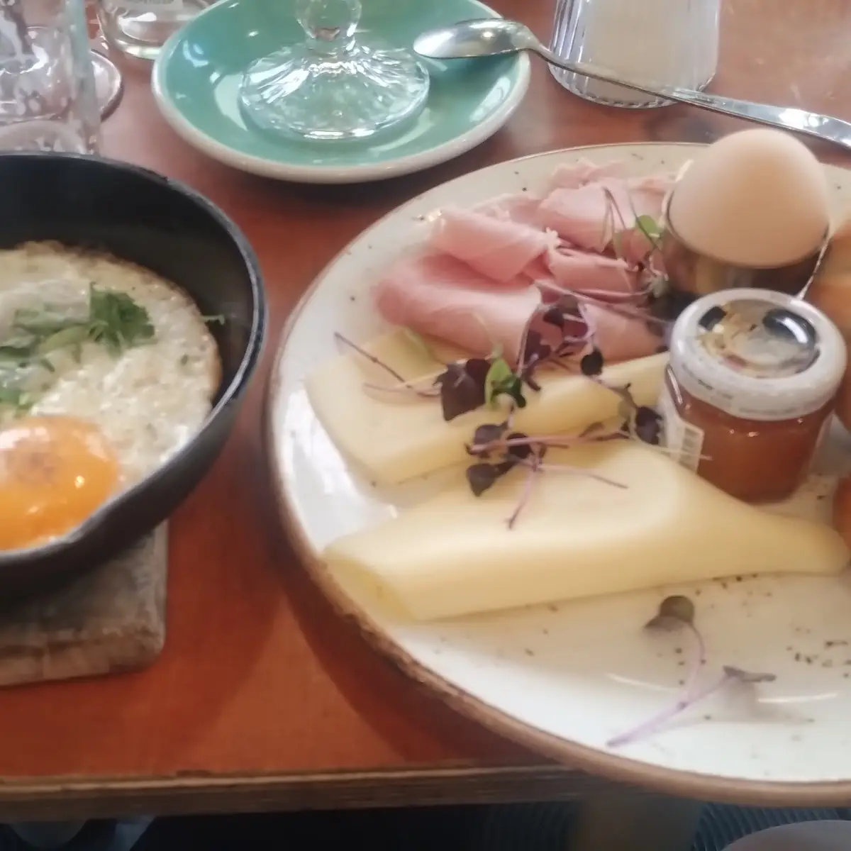 Wiener Frühstück Und Spiegelei