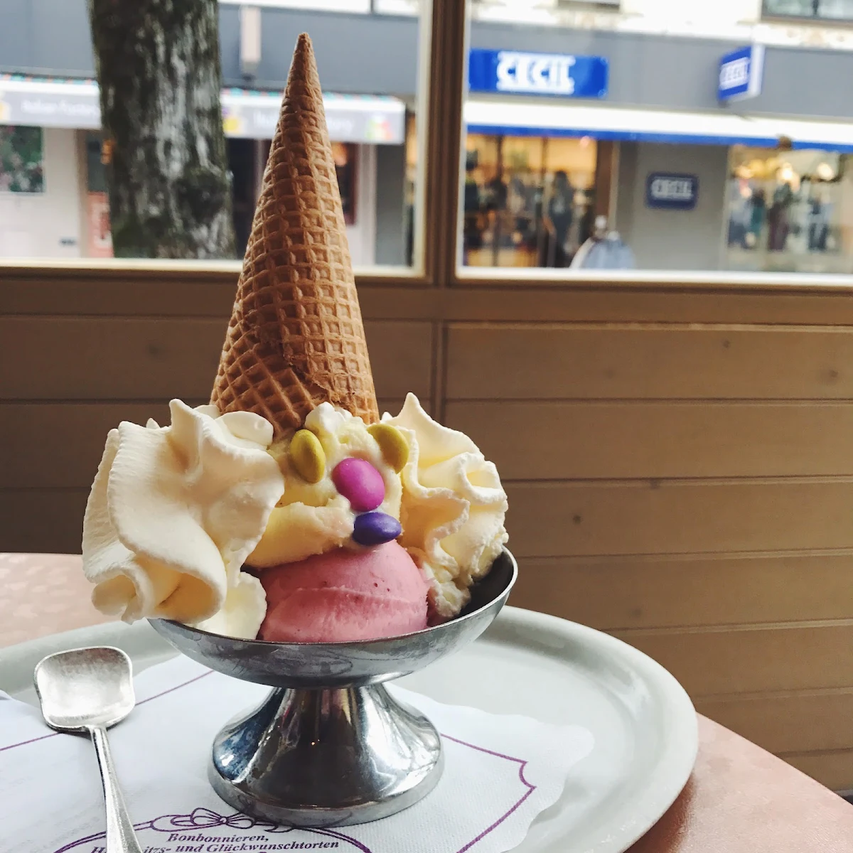 Ice Cream and Hot Chocolate