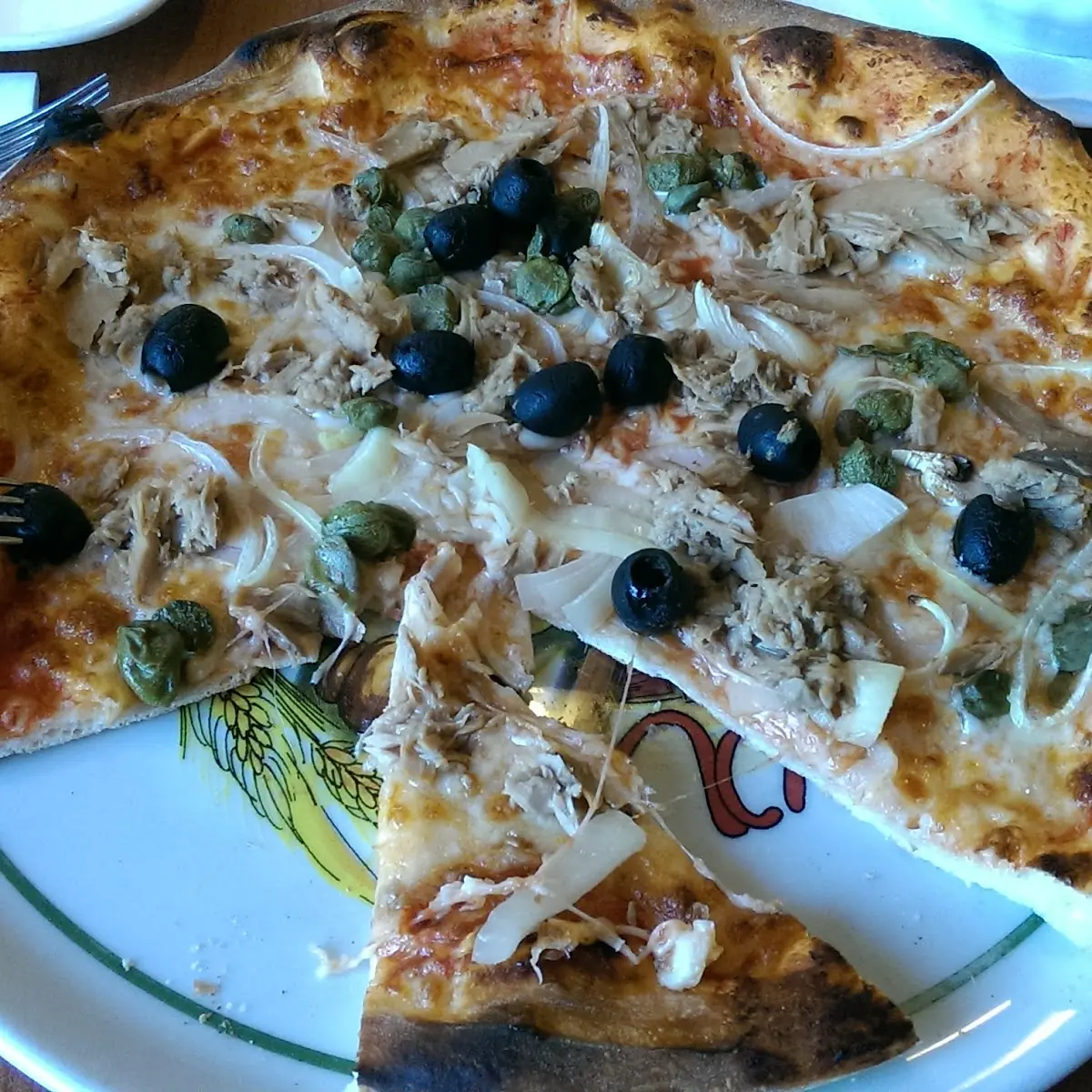 Tunfischpizza