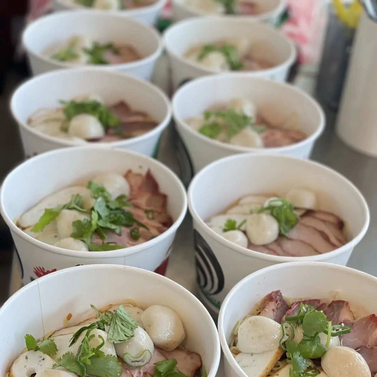 Egg Noodles Thai Soup
