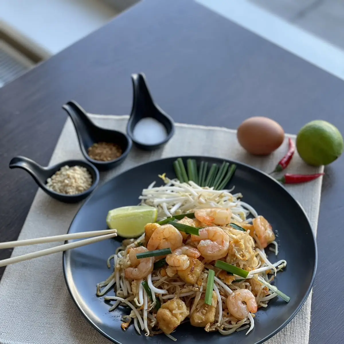 Pad Thai Garnelen