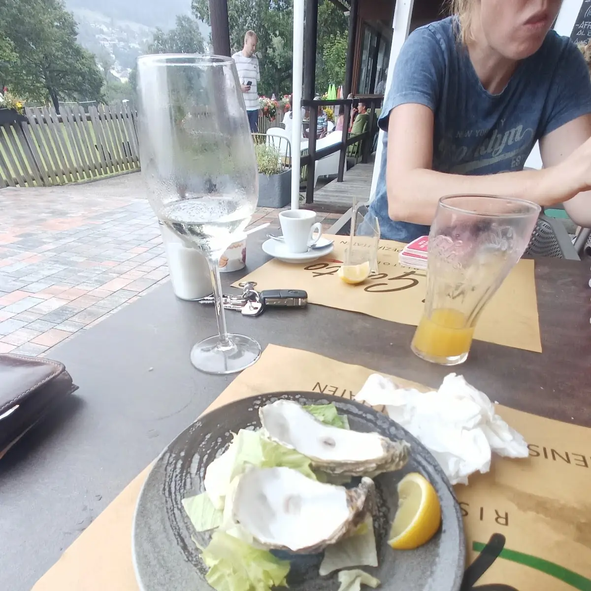 Austern Mit Sekt