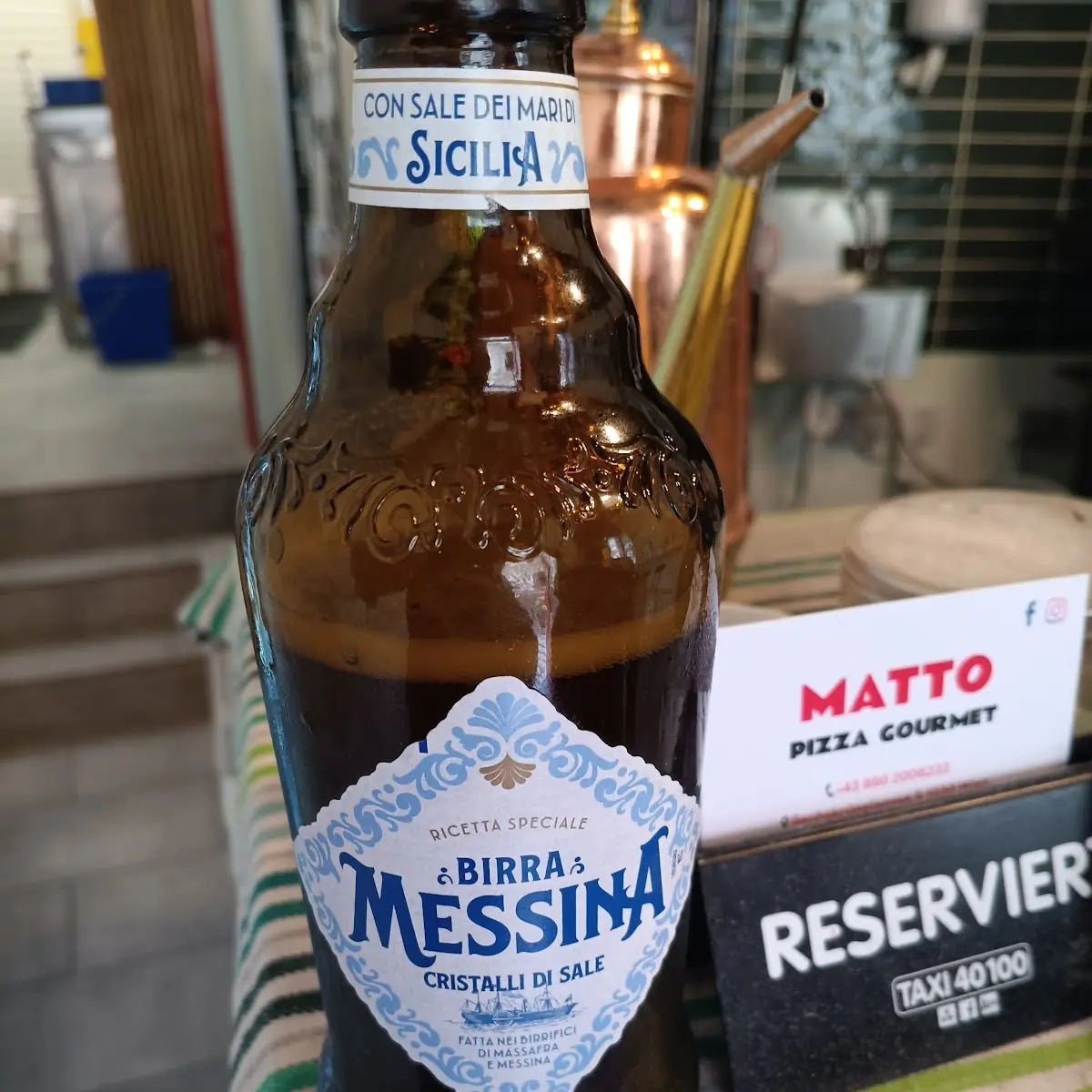 Birra Messina Mit Salzkristallen 0 33cl