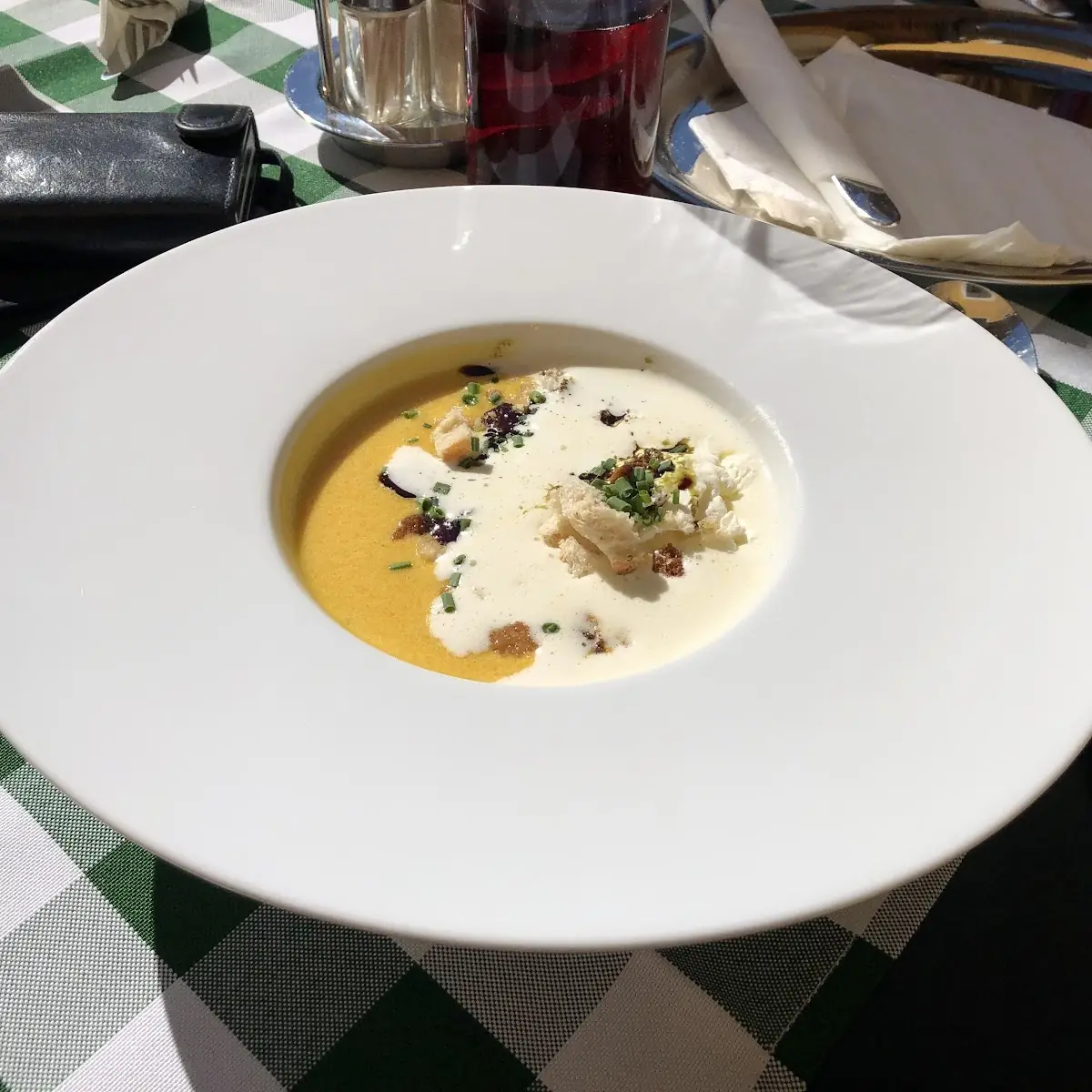 Kürbisschaumsuppe