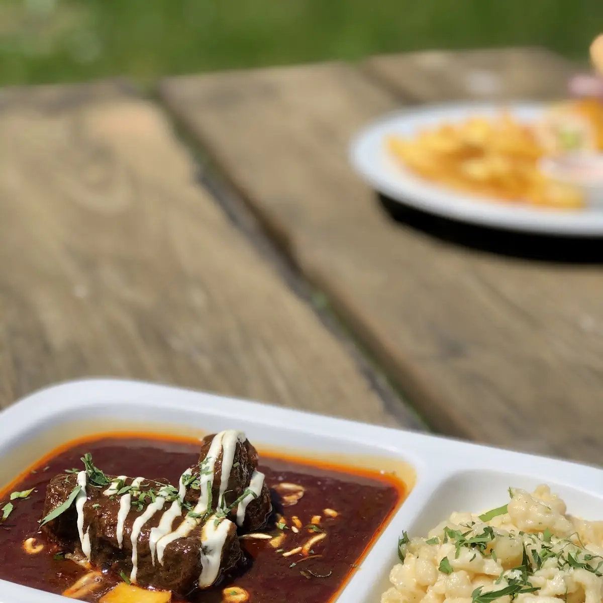 Rindsgulasch Mit Butternockerln