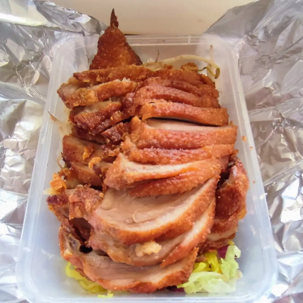 Fried Duck