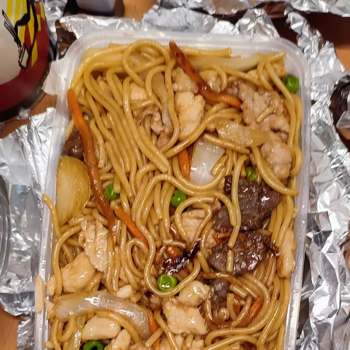 Noodles with 3 Sorts of Meat