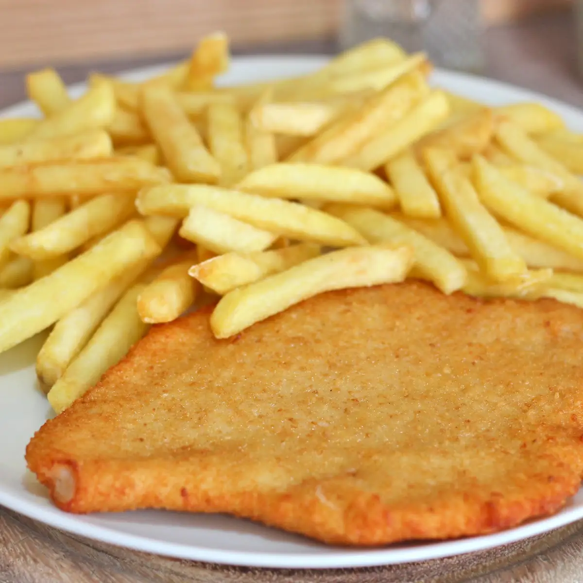 Schnitzel Teller