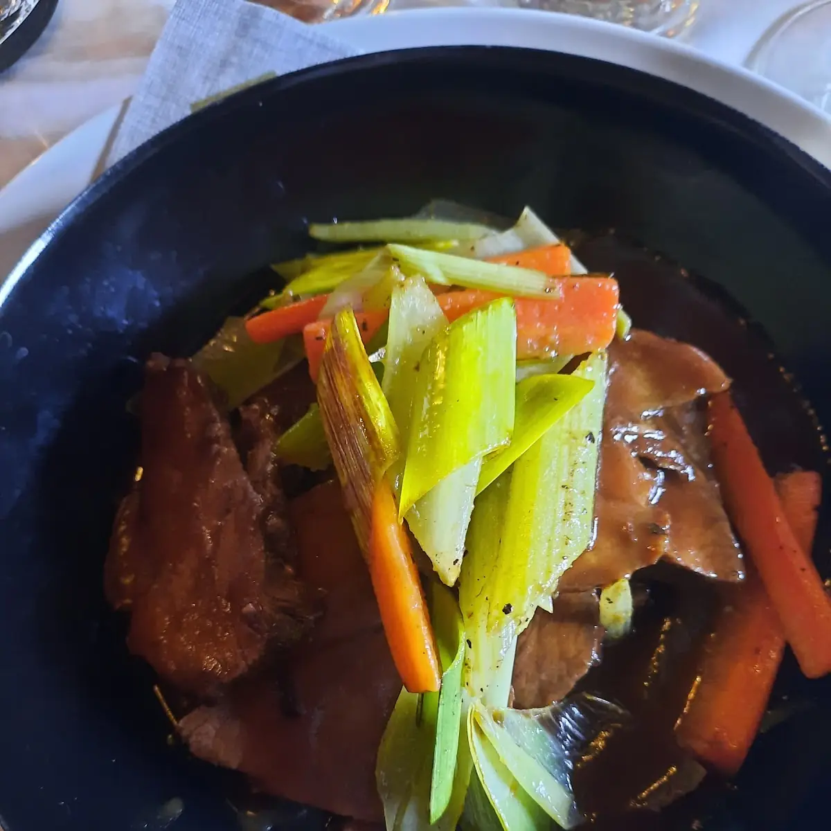 Lammfleisch Mit Gemüse