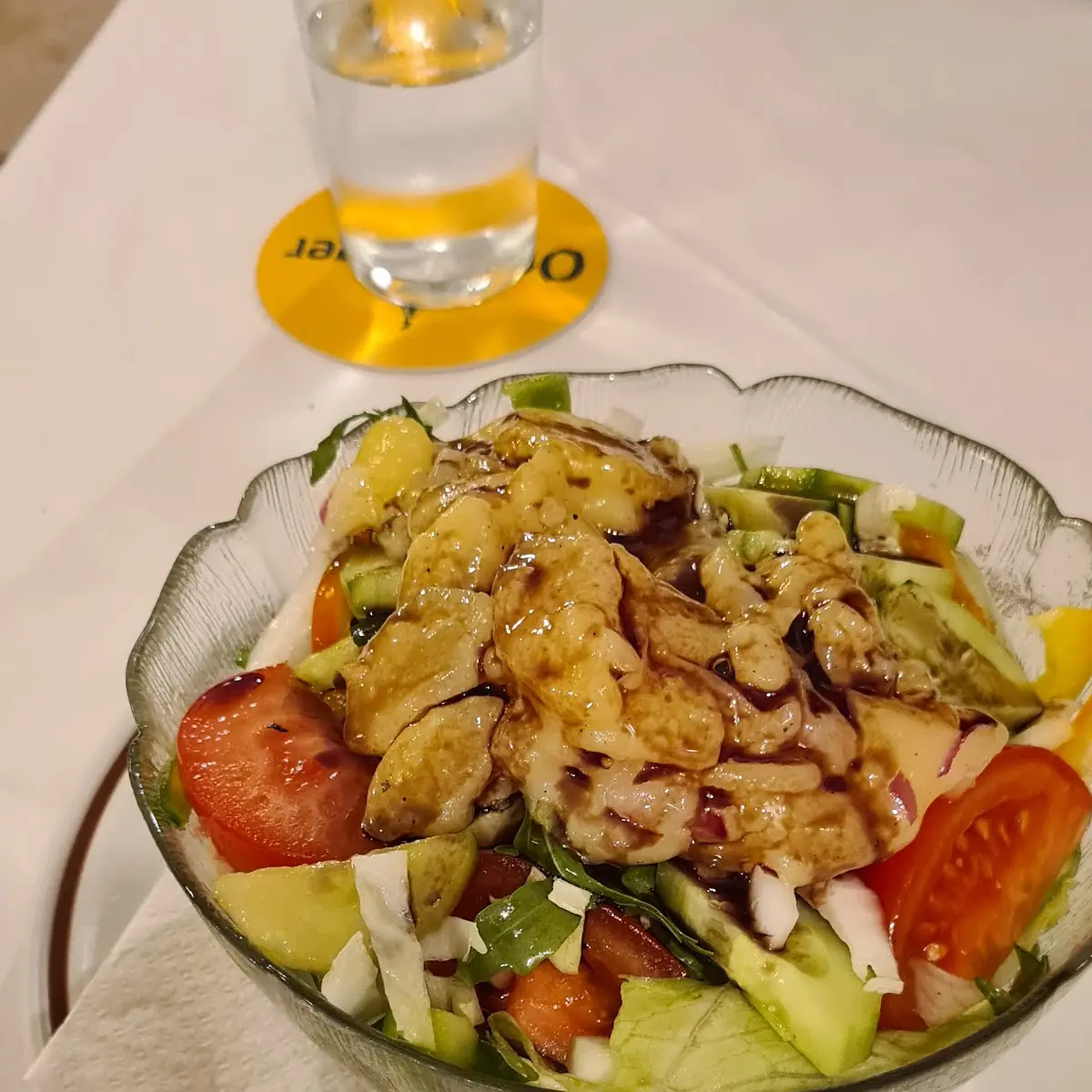 Gemischter Salat Mit Kürbiskernöl