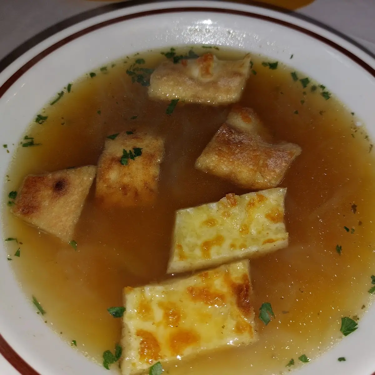 Französische Zwiebelsuppe
