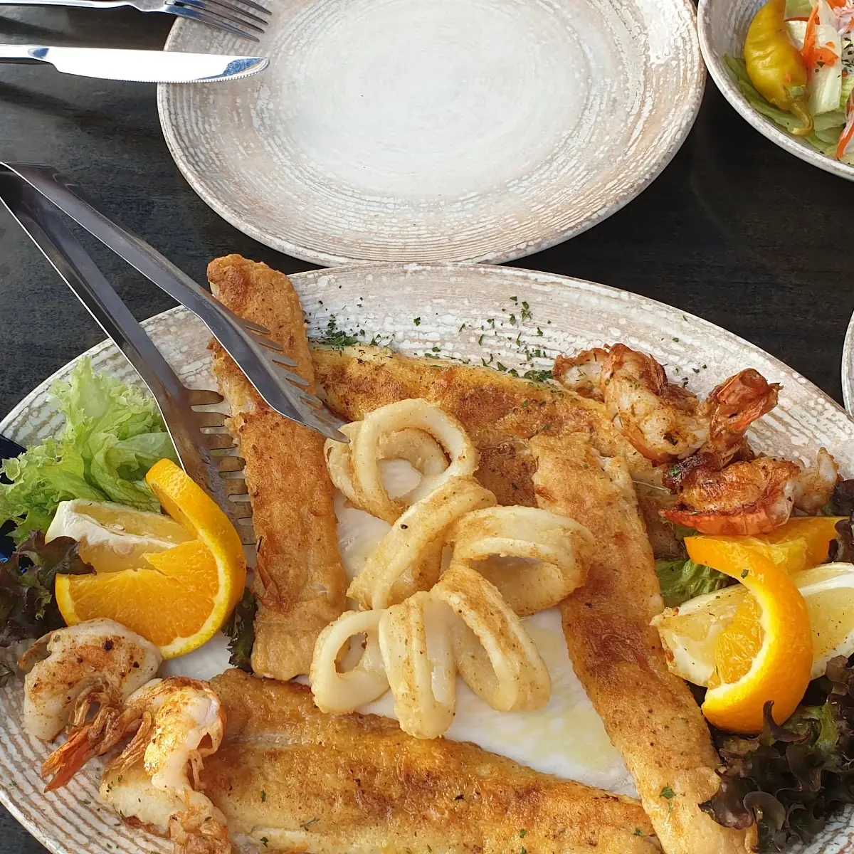 Fischplatte Vom Grill