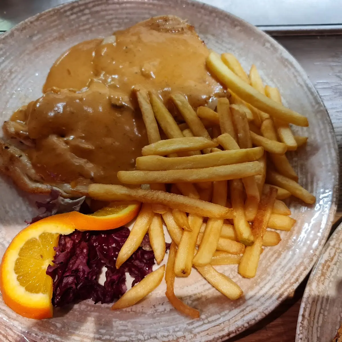Hähnchen Metaxa