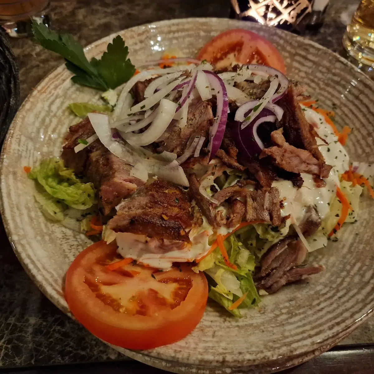 Salat Und Gyros