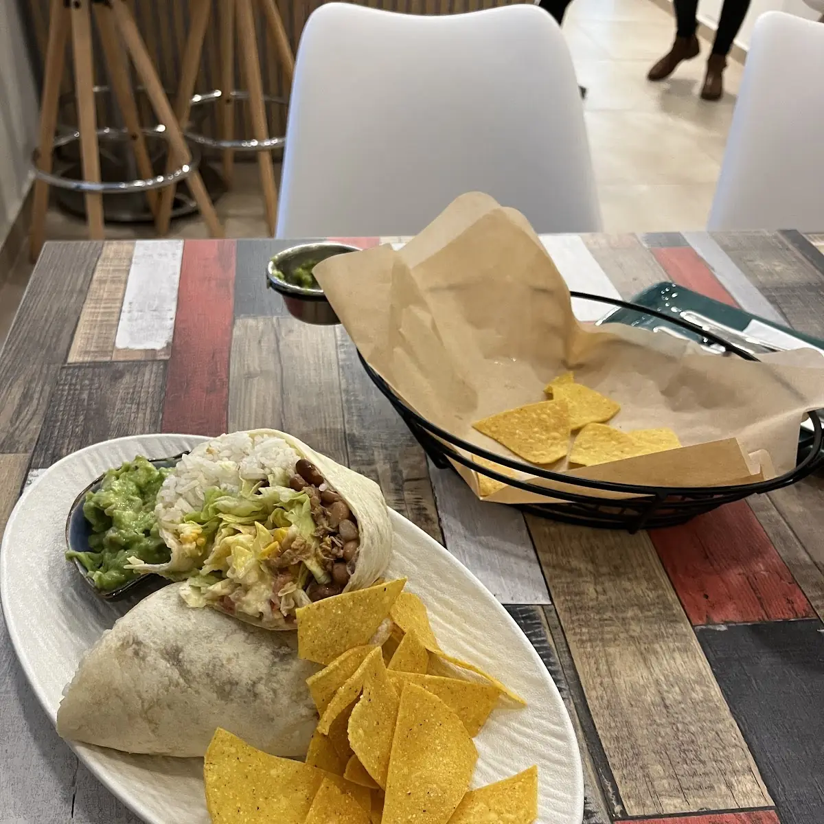Buritto Mit Pulled Pork