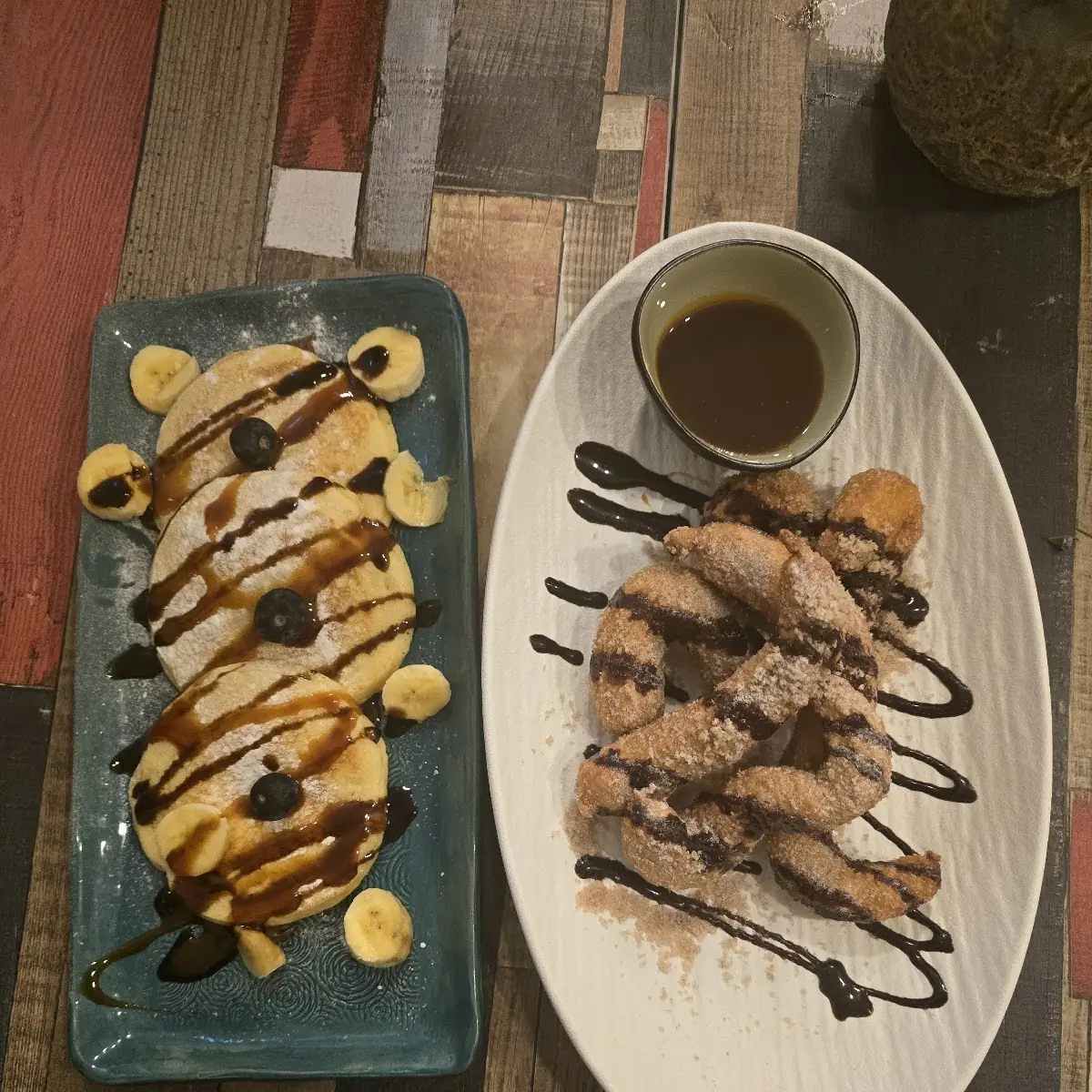 Pancakes Und Churros