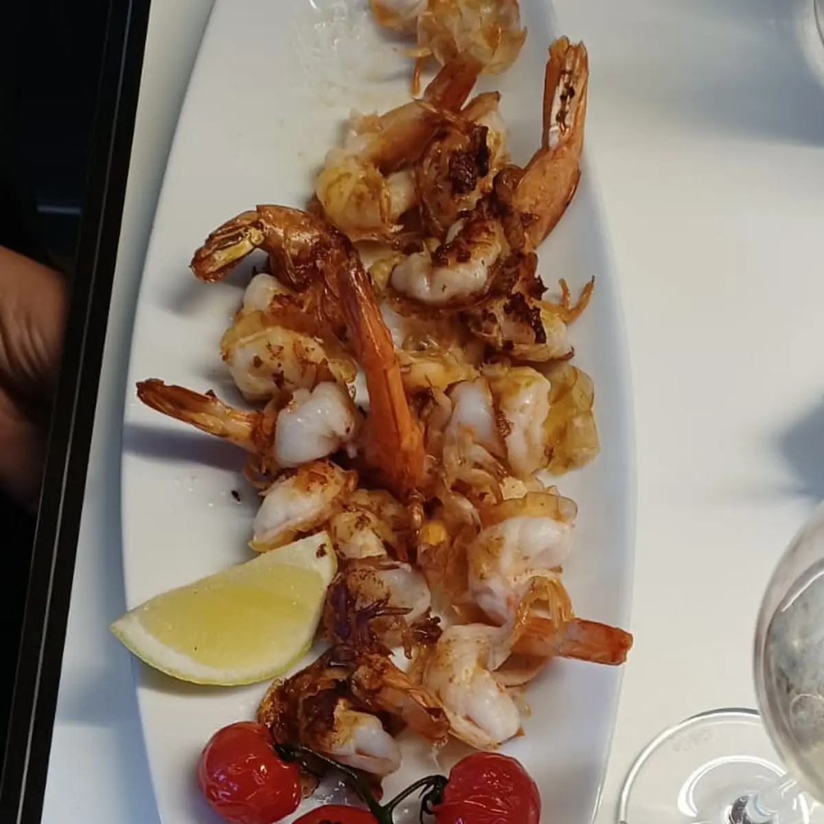 Garnelen Mit Risotto