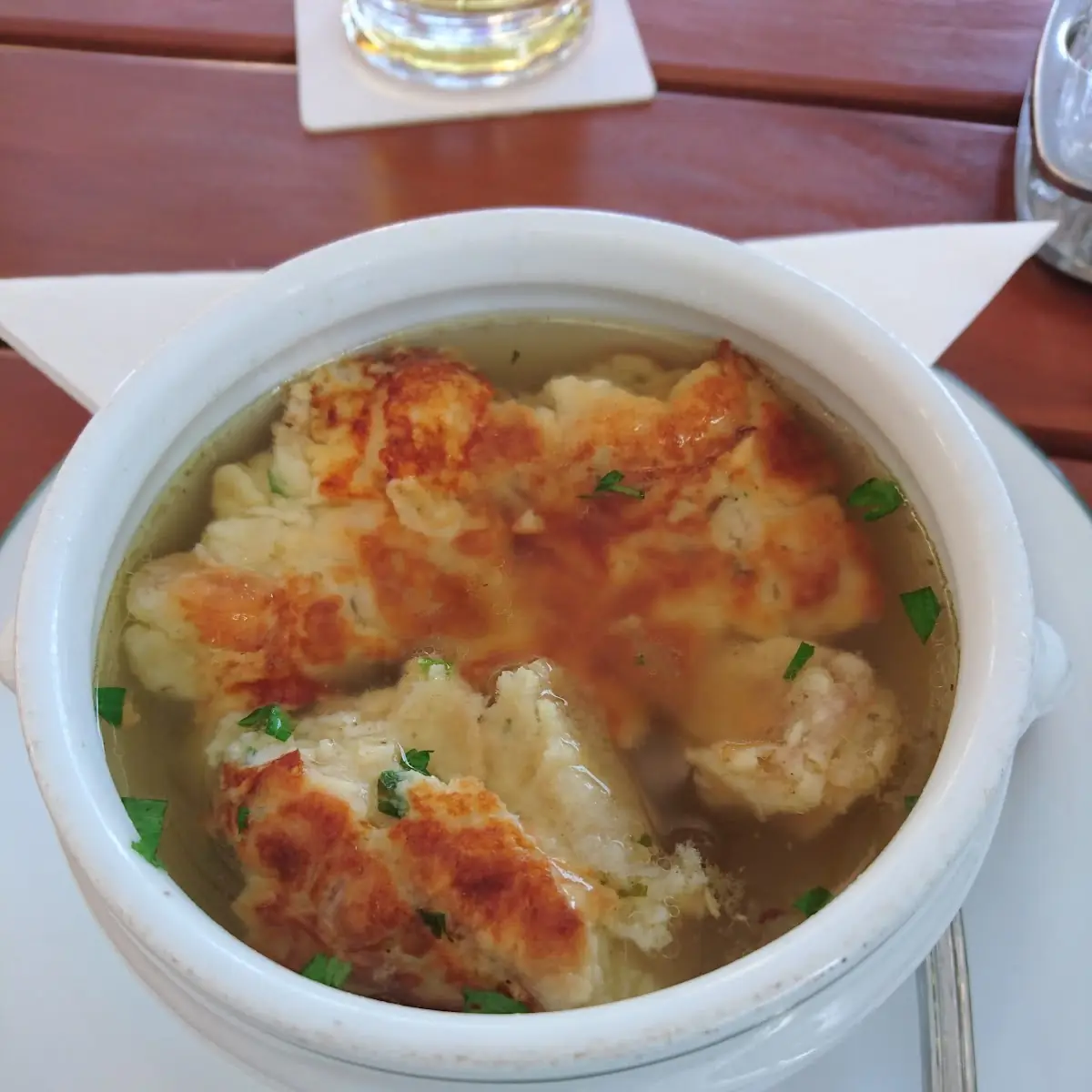 Kaspressknödelsuppe