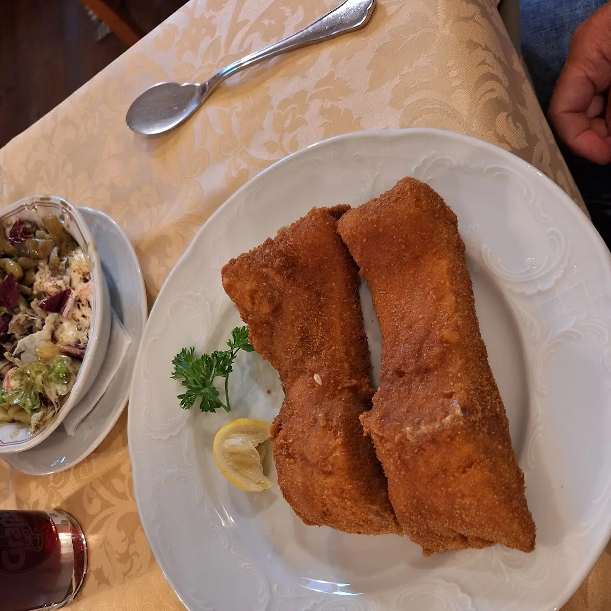 Karpfen Filet Gebacken