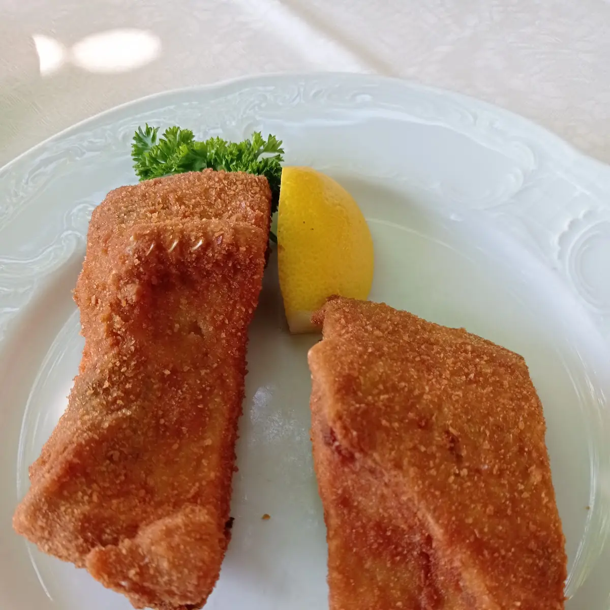 Karpfen Gebacken