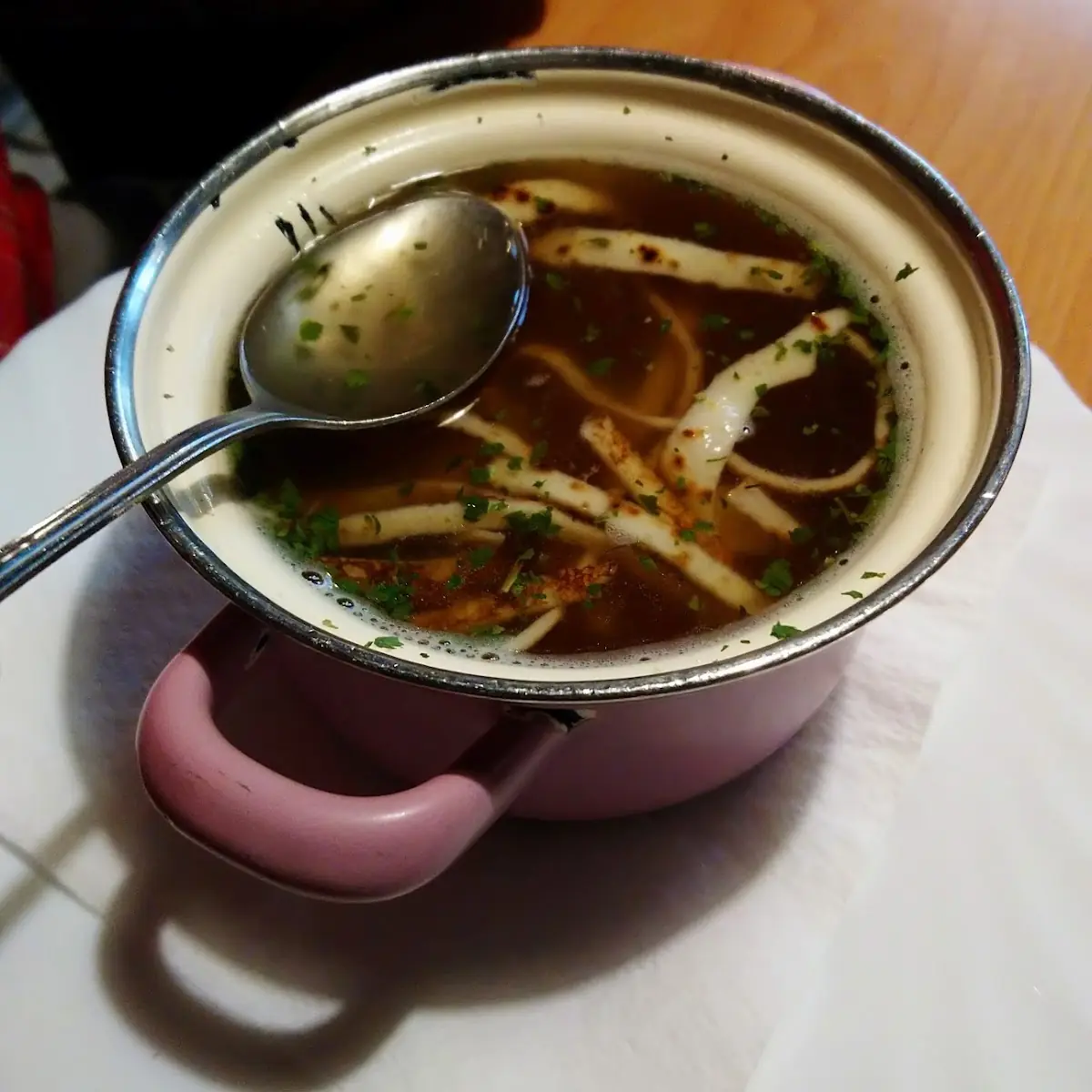 Leberknödelsuppe