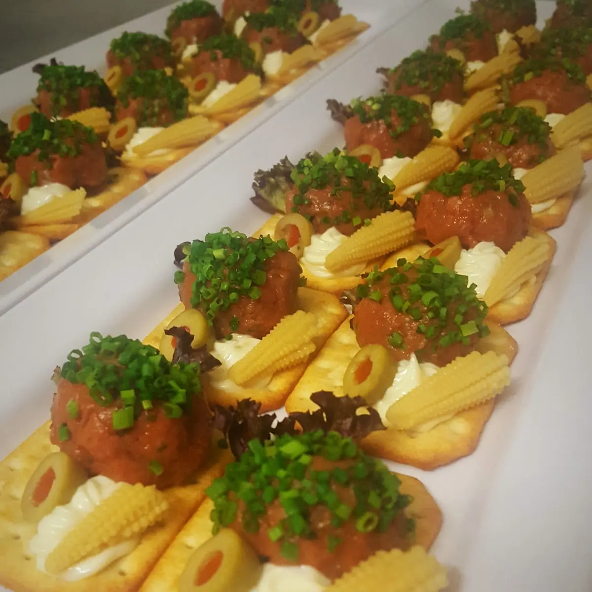 Beef-tatar-häppchen