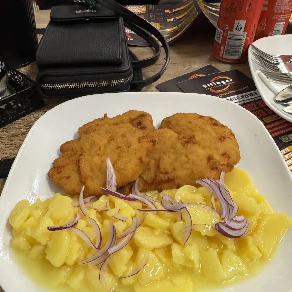 Mit Kartoffelsalat