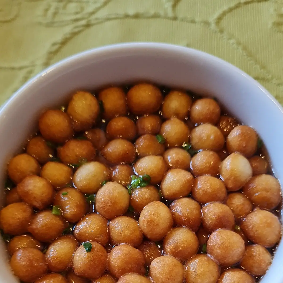 Rindsbrühe Mit Backerbsen