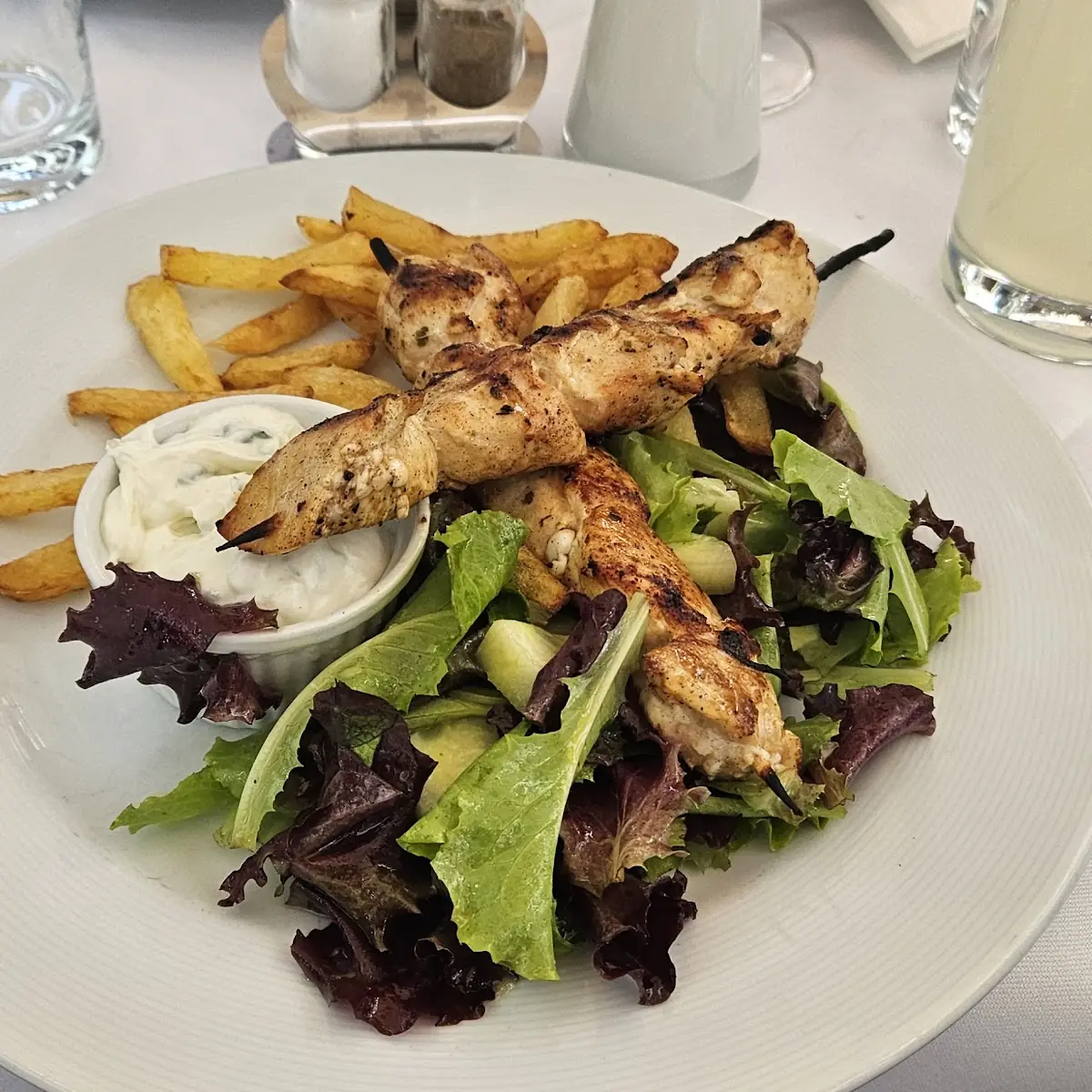 Souvlaki From Chicken
