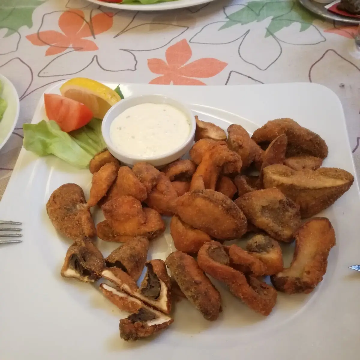 Gebackene Steinpilze