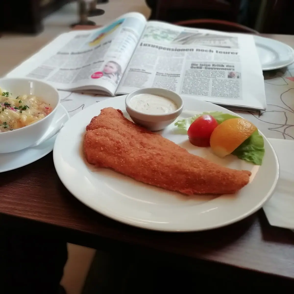 Gebackener Fisch