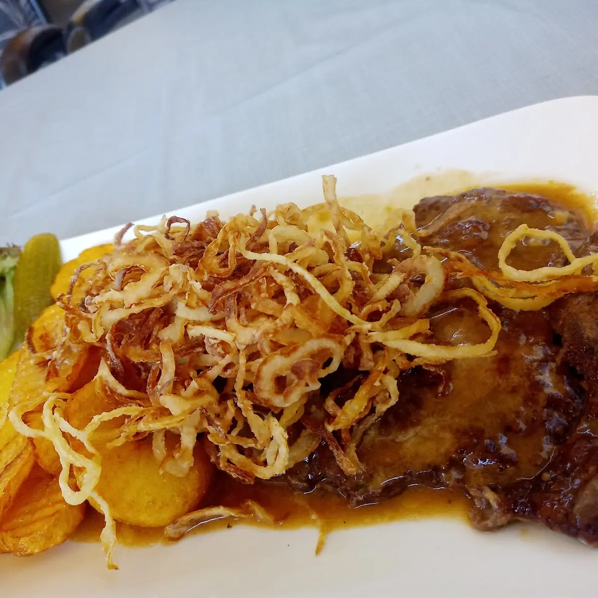 Zwiehelrostbraten