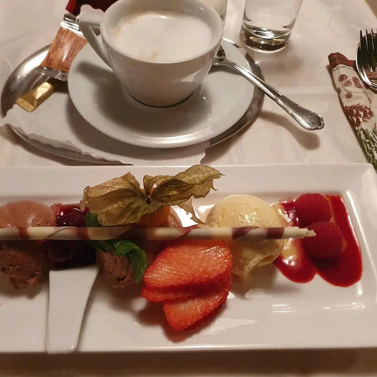 Dreierlei Schokoladenmousse