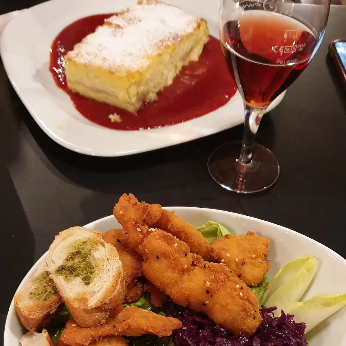 Backhendlsalat