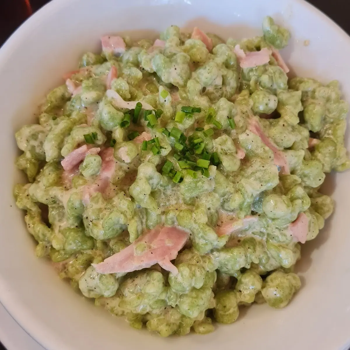 Spinatspätzle