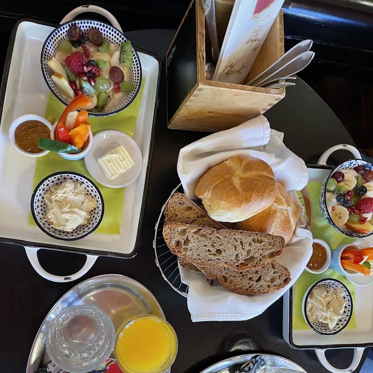 Vitales Harlekin Frühstück