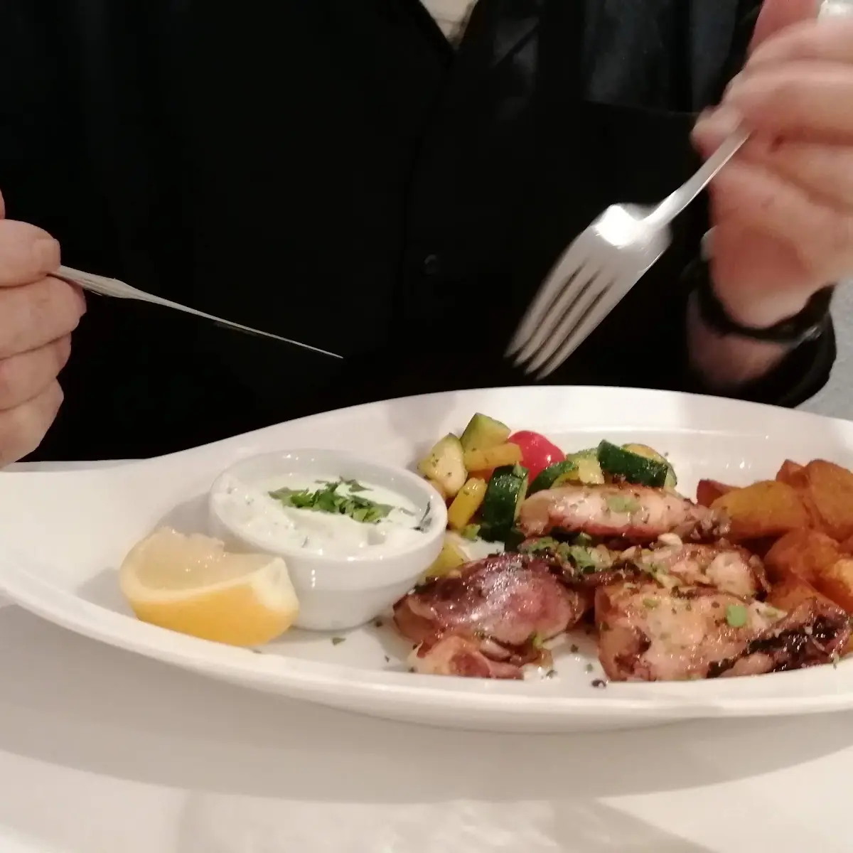 Gegrillte Calimari