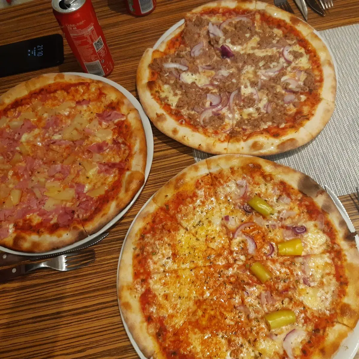 Pizza Bolognese Speziale Margarita Und Diavolo
