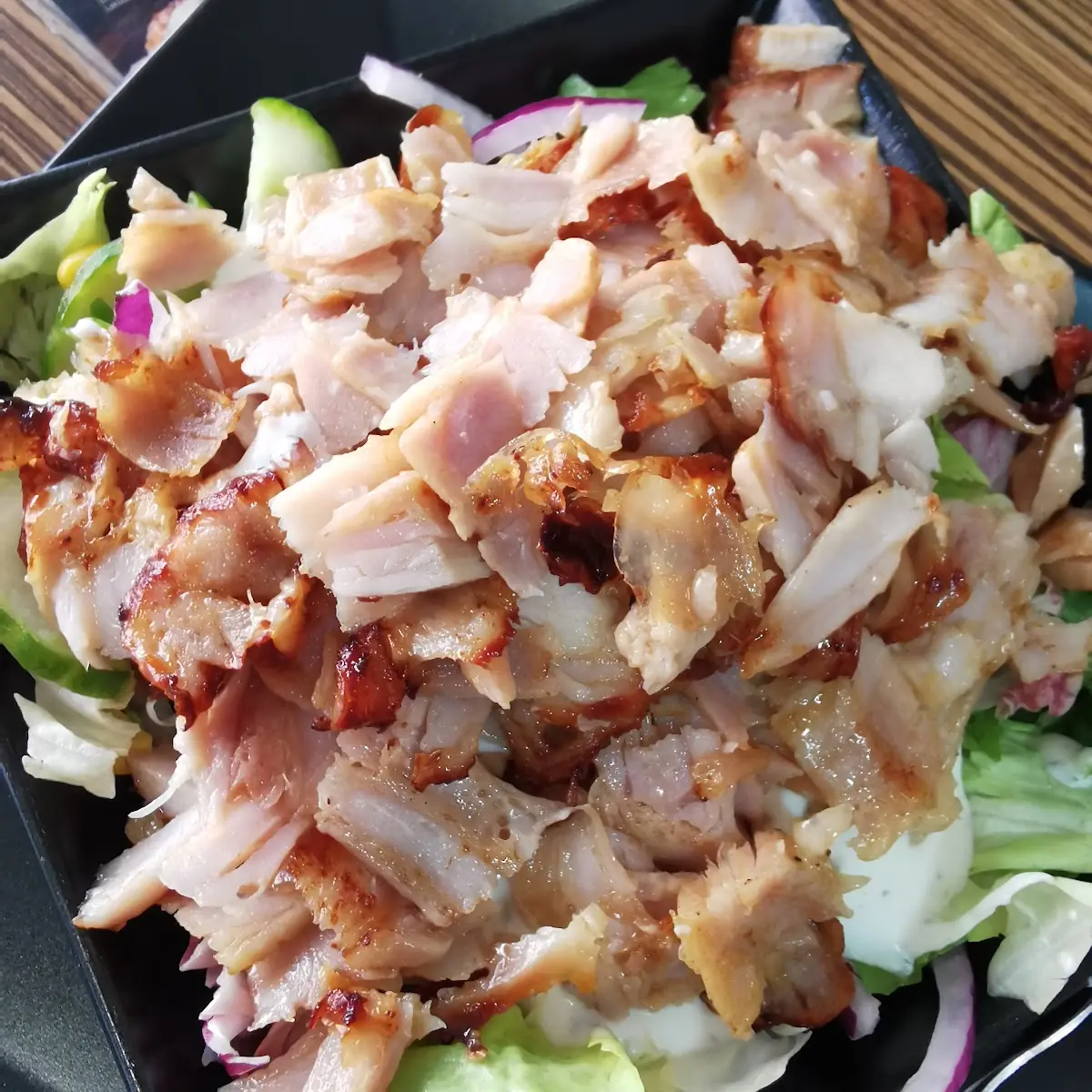 Salat Mit Fleisch