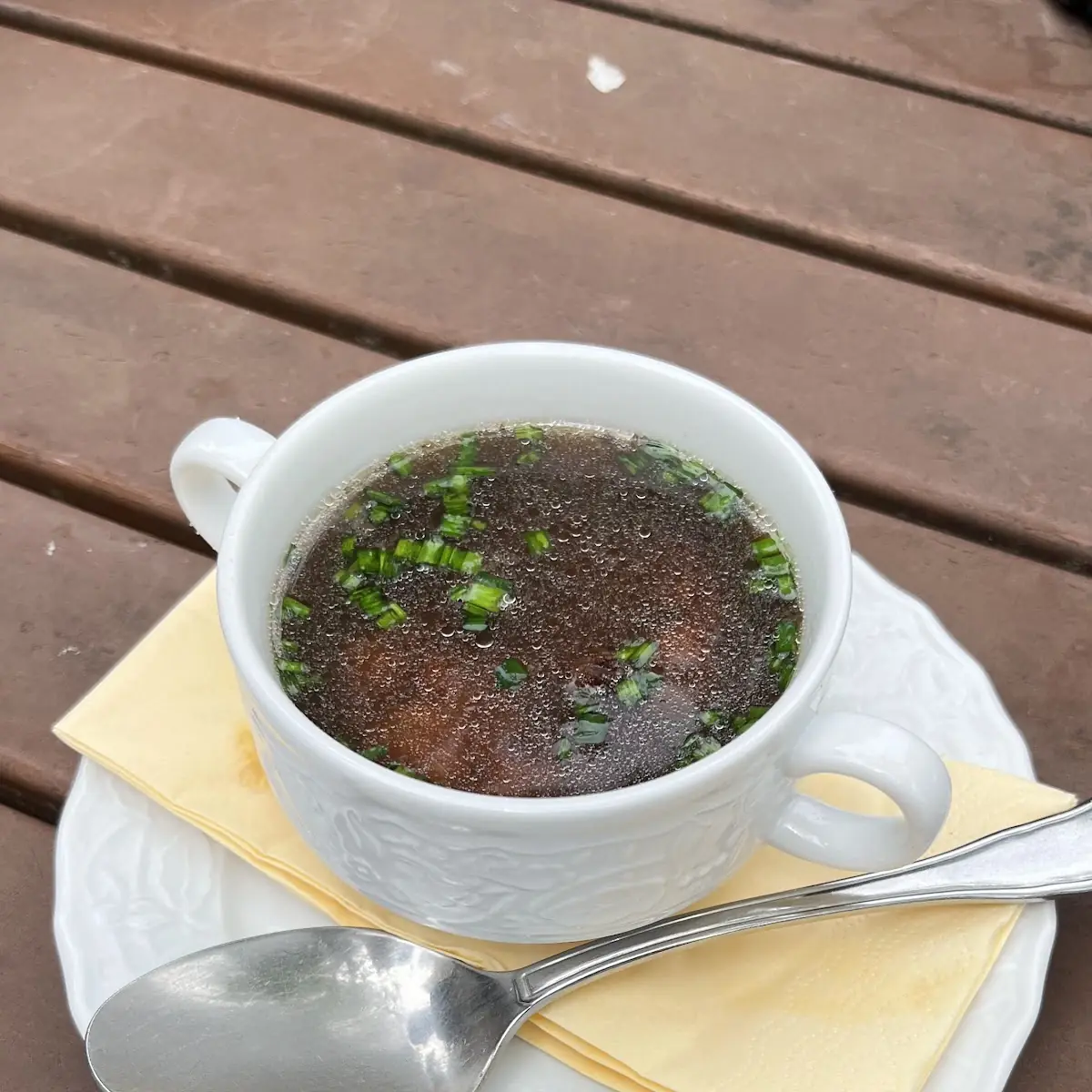 Kaspressknödelsuppe