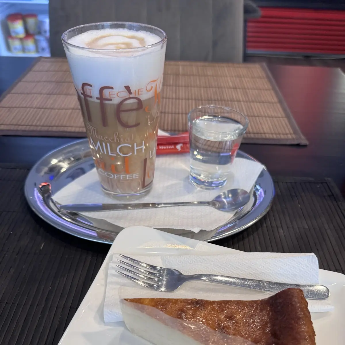 Original Cheesecake And Cafe Latte