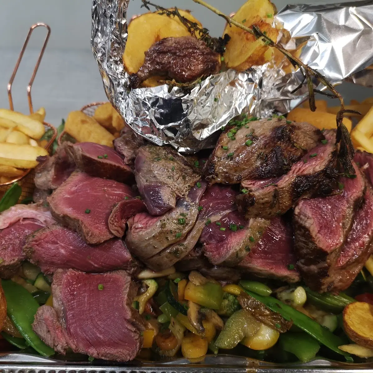 Filetsteak Am Heissen Stein