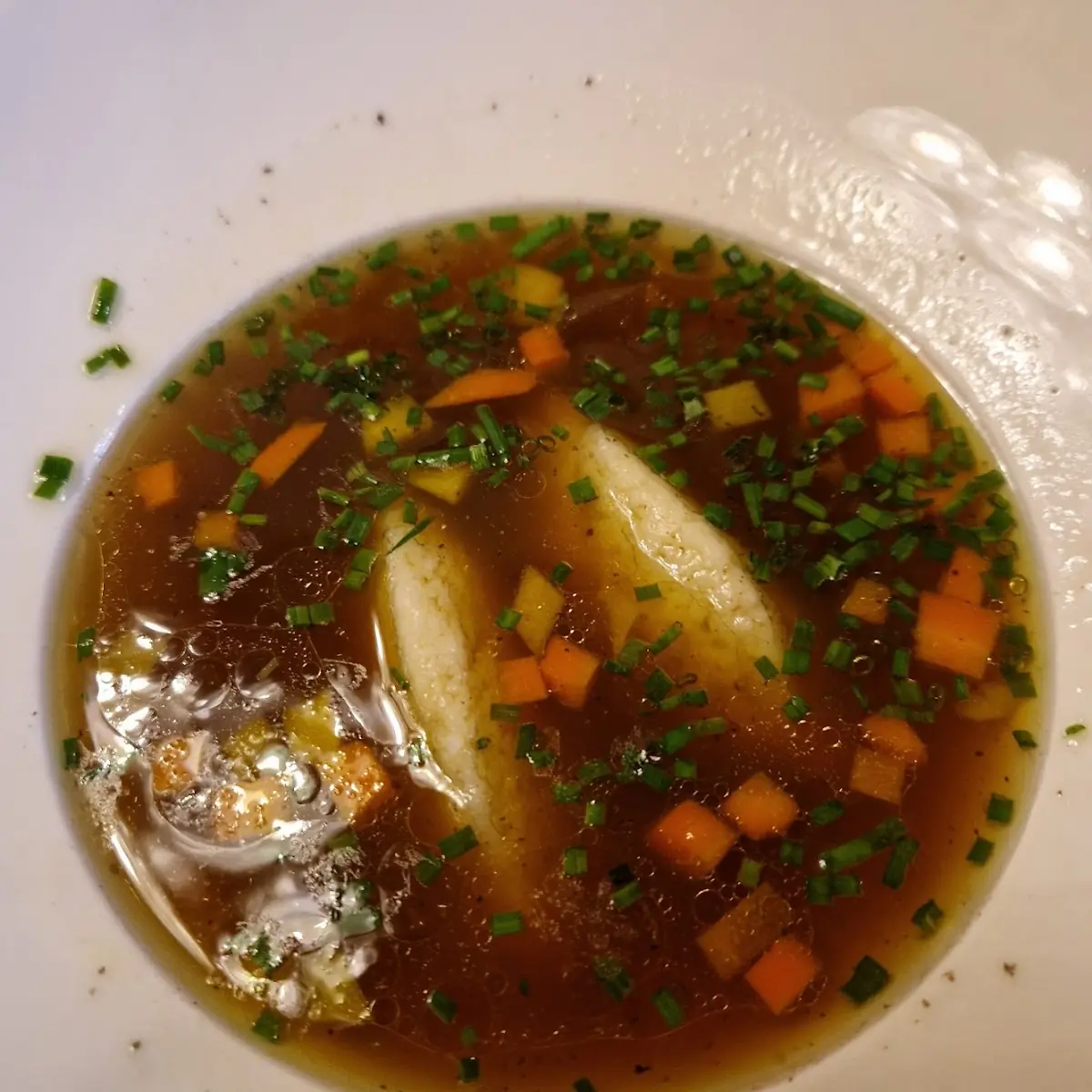 Grießnockerlsuppe
