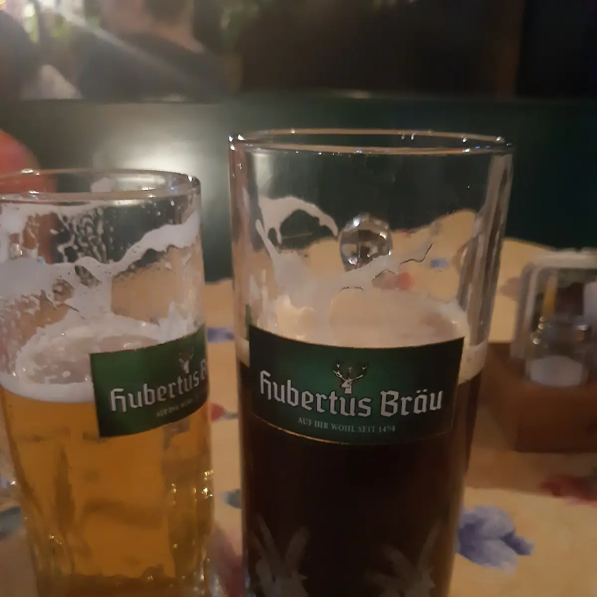 Hubertus Bräu Bier Aperol