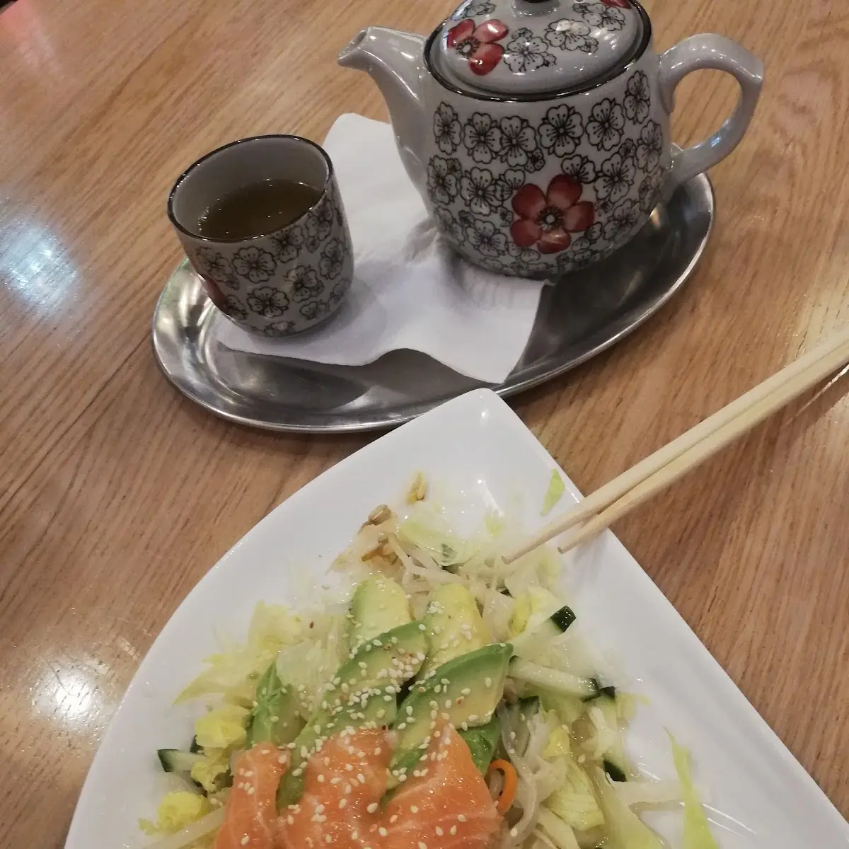 Lachs Avocado Salat