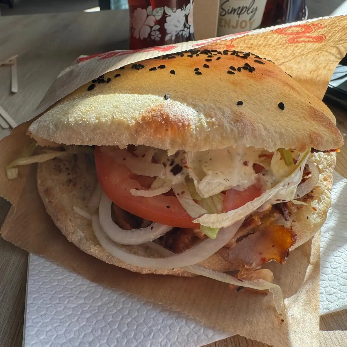 Döner Sandwich Huhn