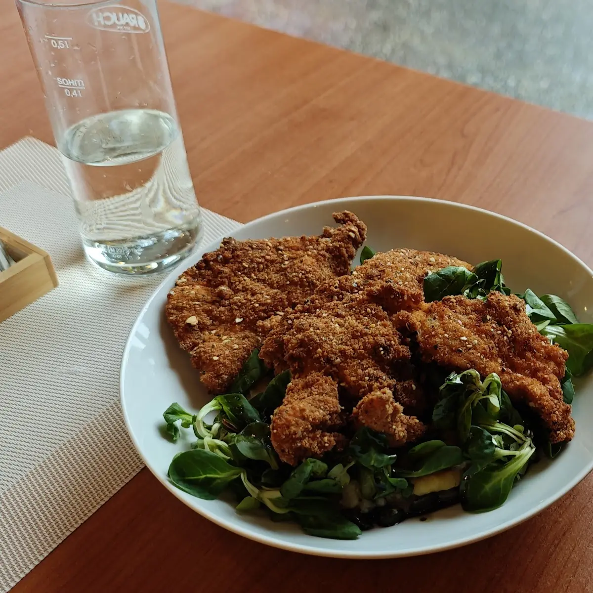 Backhendlsalat