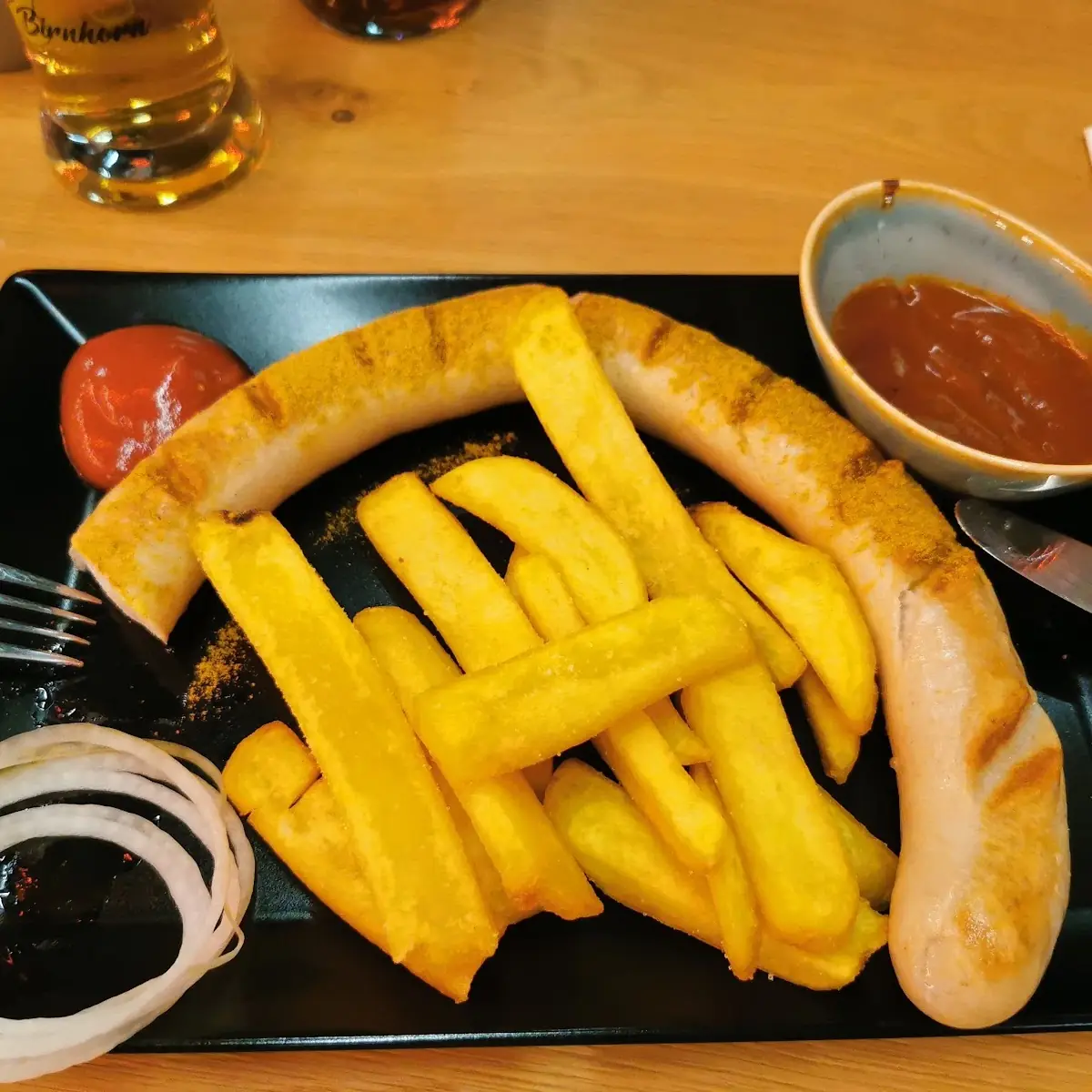Riesencurrywurst