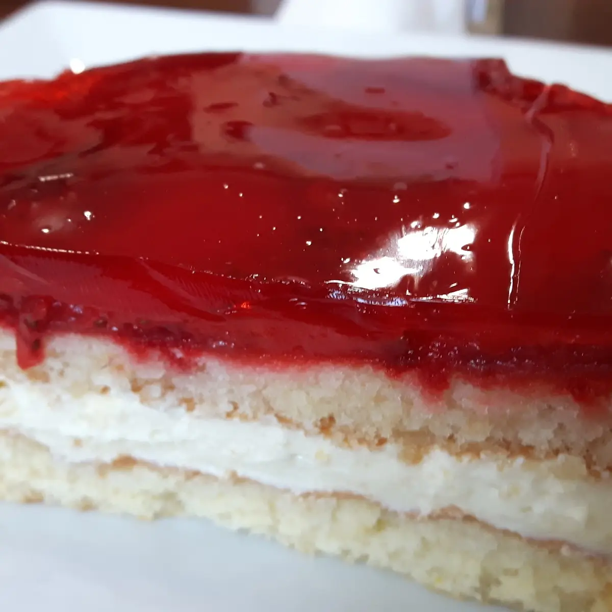 Erdbeerschnitte